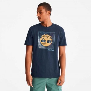 Timberland Logo Blu Scuro | SN-TBL46143