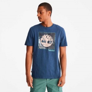 Timberland Logo Blu Scuro | SN-TBL46144
