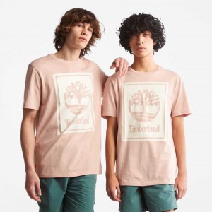 Timberland Logo Rosa Bianche | SN-TBL46110