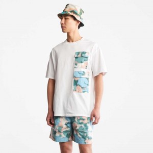 Timberland Printed Pocket Bianche | SN-TBL46138