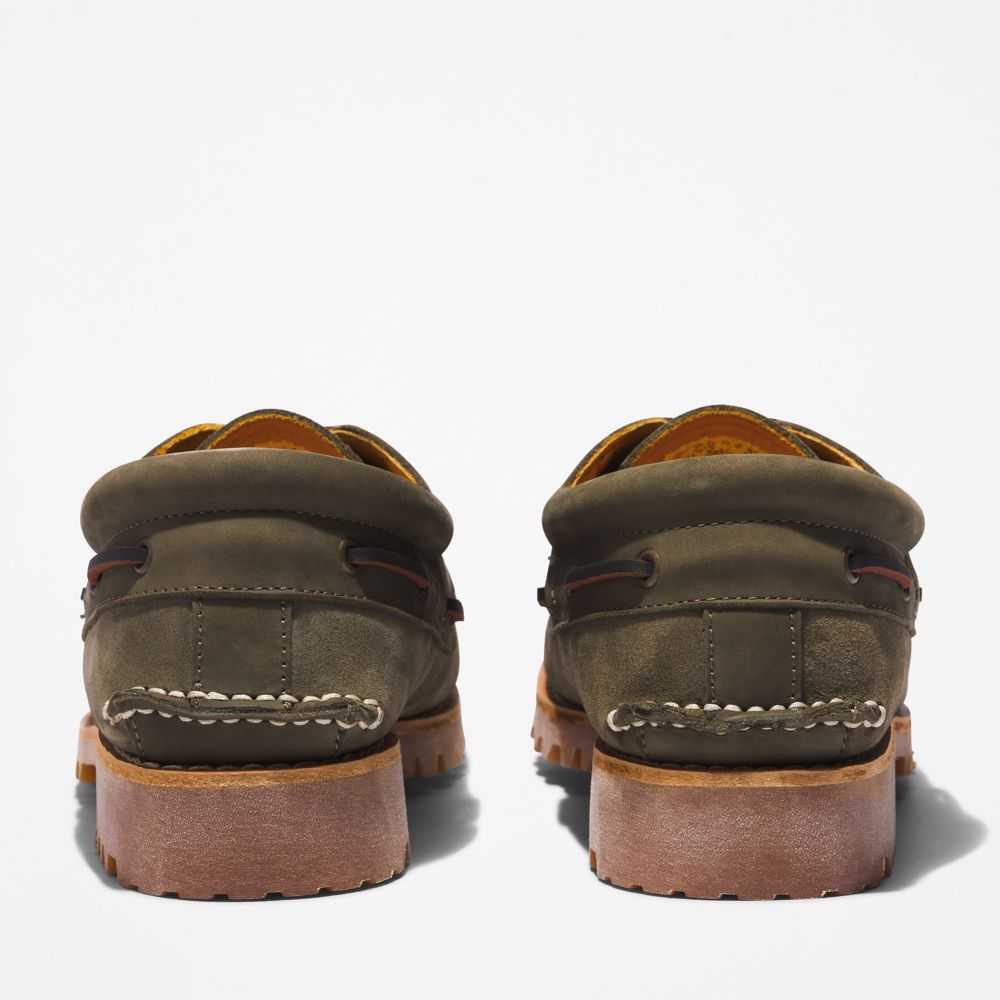 Timberland 3 Eye Lug Verdi Scuro | SN-TBL45624