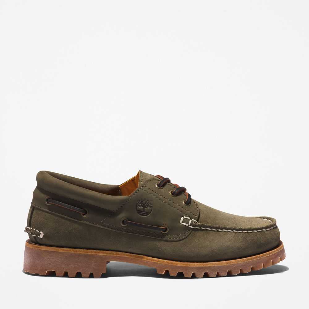 Timberland 3 Eye Lug Verdi Scuro | SN-TBL45624
