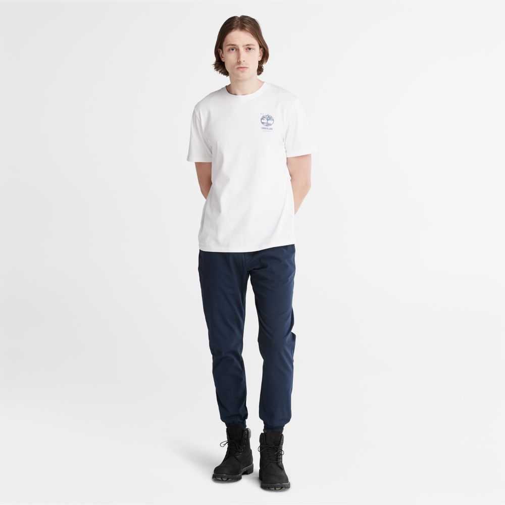 Timberland Back Graphic Bianche | SN-TBL46099