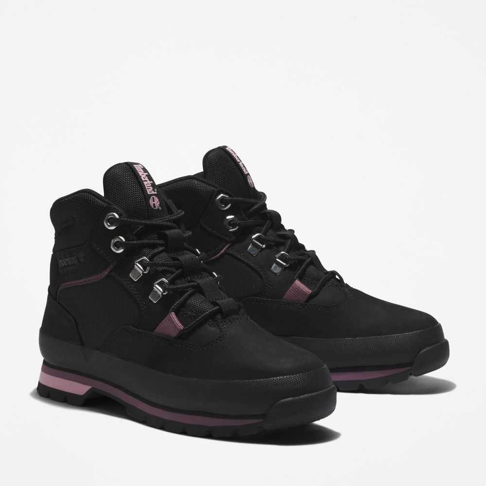 Timberland Euro Hiker Waterproof Nere | SN-TBL46382