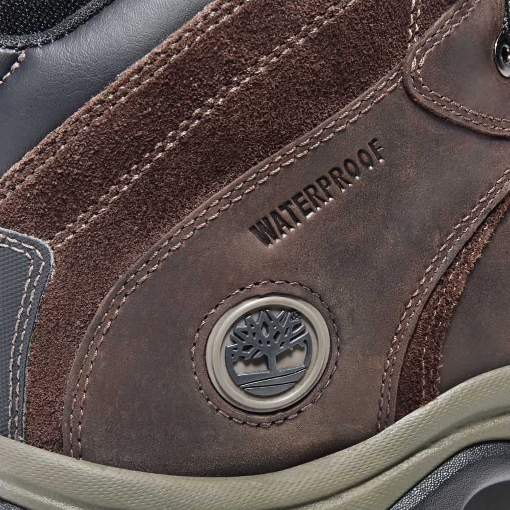 Timberland Flume Waterproof Marroni Scuro | SN-TBL45849