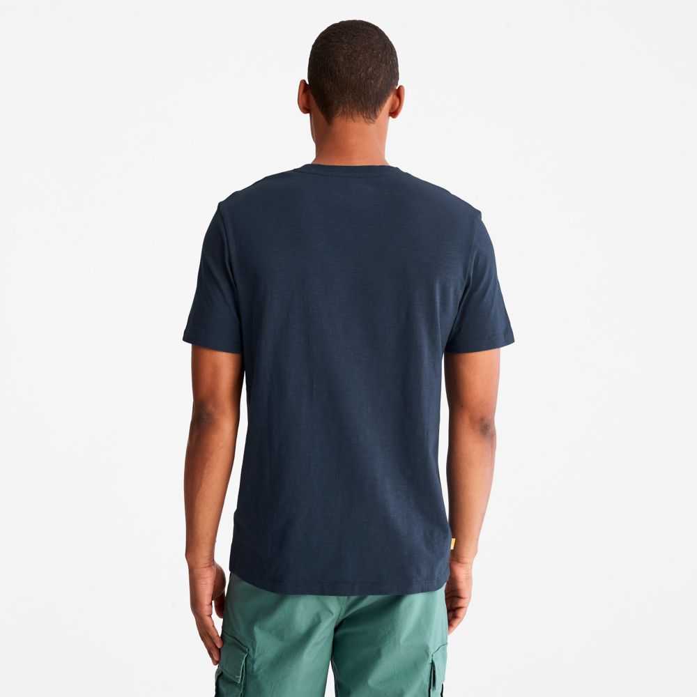 Timberland Logo Blu Scuro | SN-TBL46143