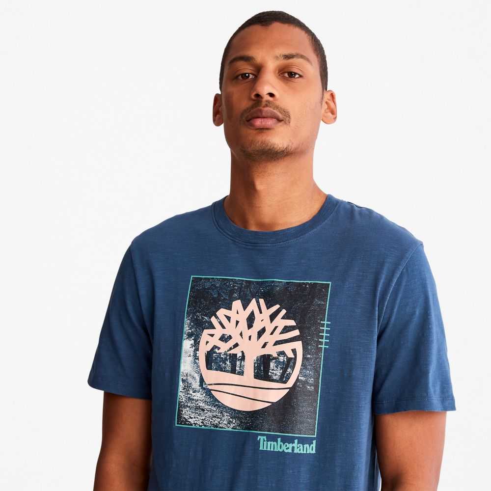 Timberland Logo Blu Scuro | SN-TBL46144