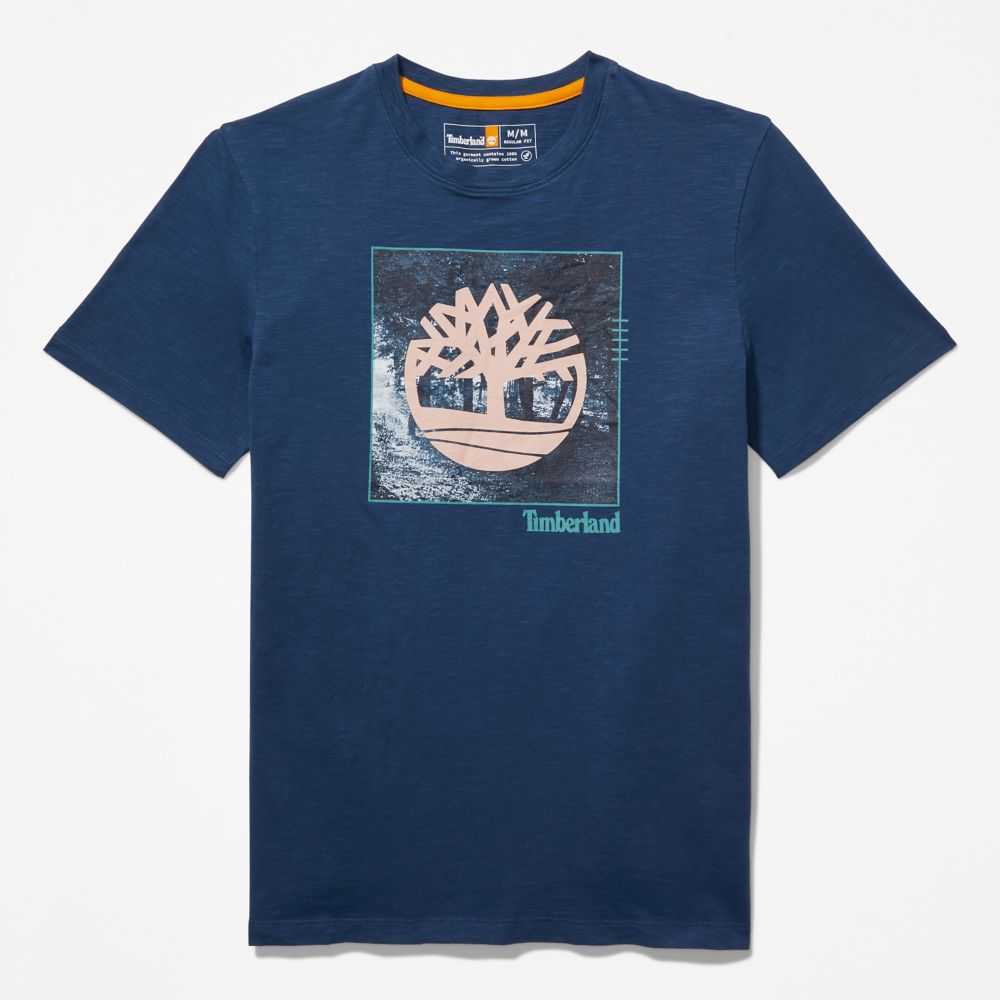 Timberland Logo Blu Scuro | SN-TBL46144