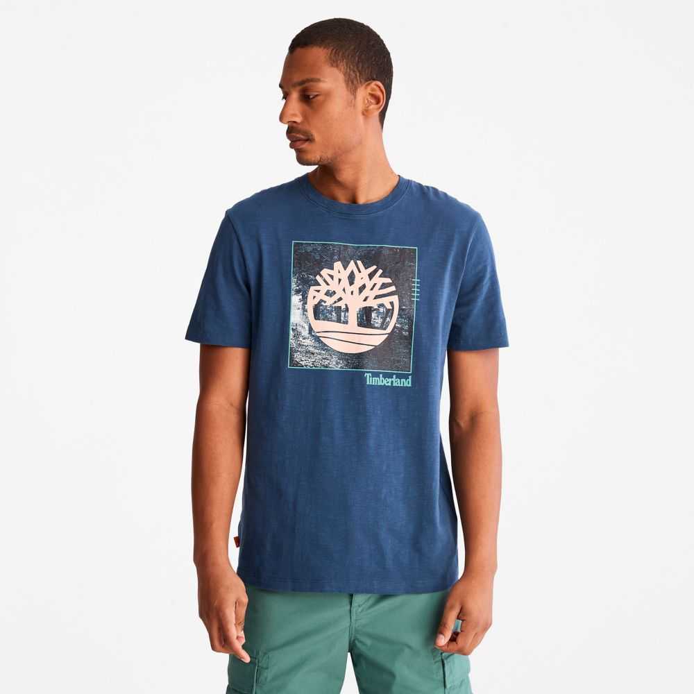 Timberland Logo Blu Scuro | SN-TBL46144