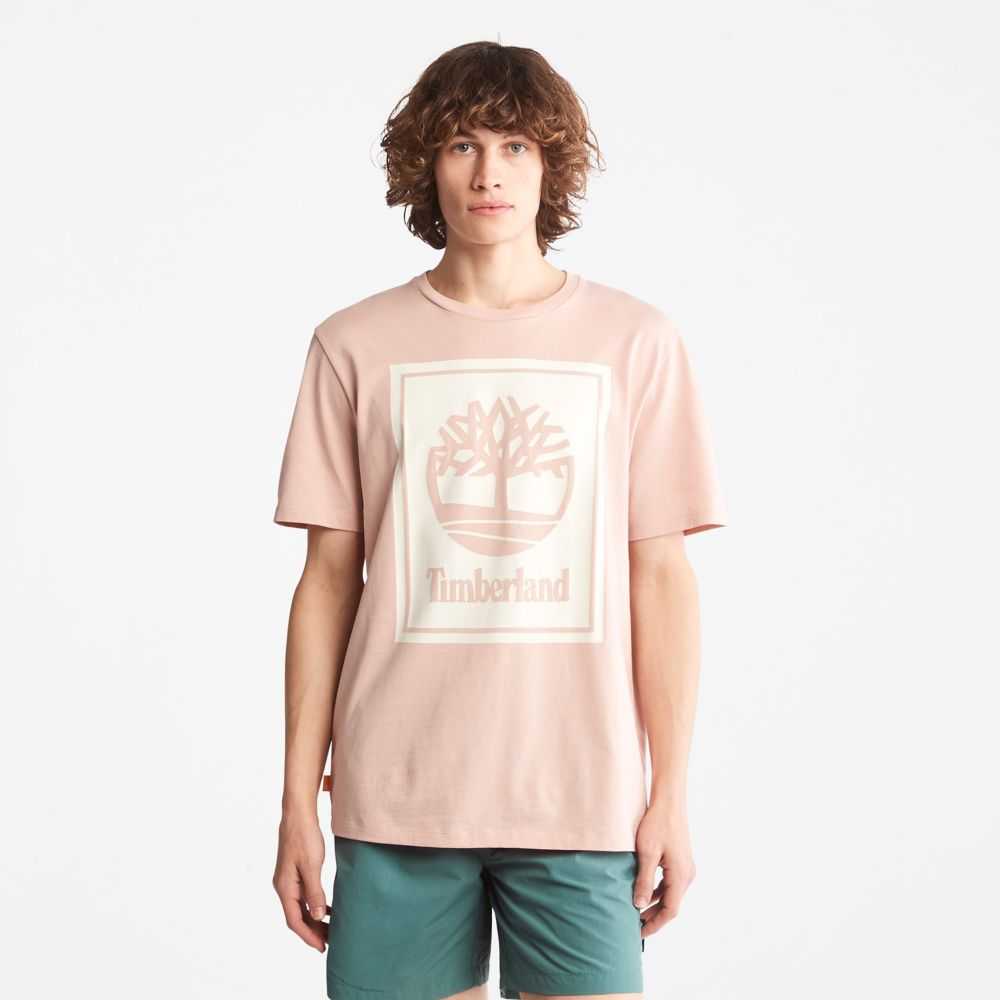 Timberland Logo Rosa Bianche | SN-TBL46518