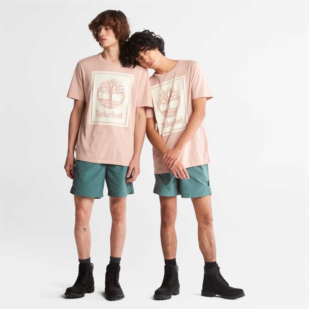 Timberland Logo Rosa Bianche | SN-TBL46518