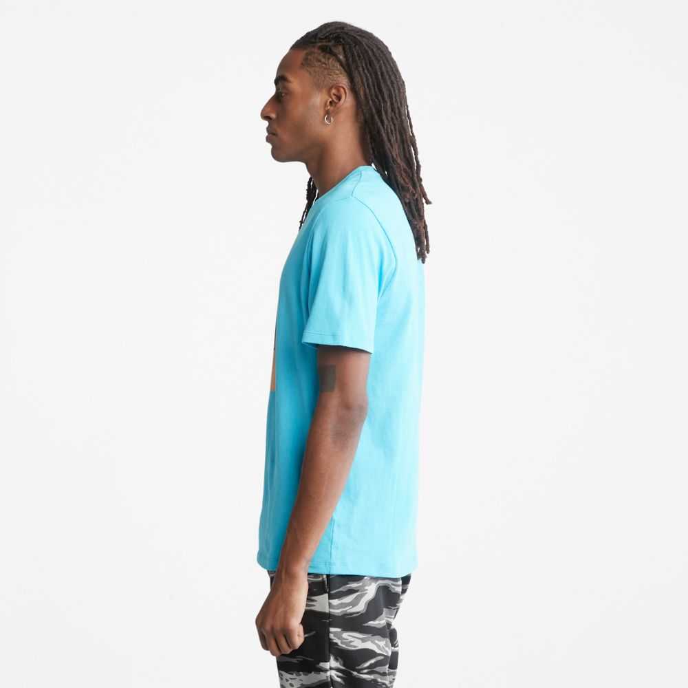 Timberland Organic Cotton Blu | SN-TBL46130