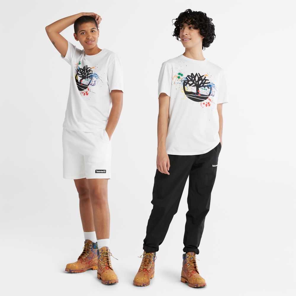 Timberland Paint Bianche | SN-TBL46089