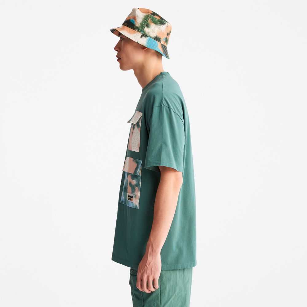 Timberland Printed Pocket Verdi Profondo | SN-TBL46139