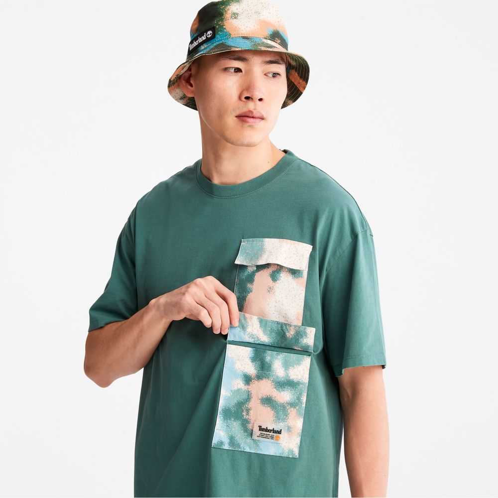 Timberland Printed Pocket Verdi Profondo | SN-TBL46139