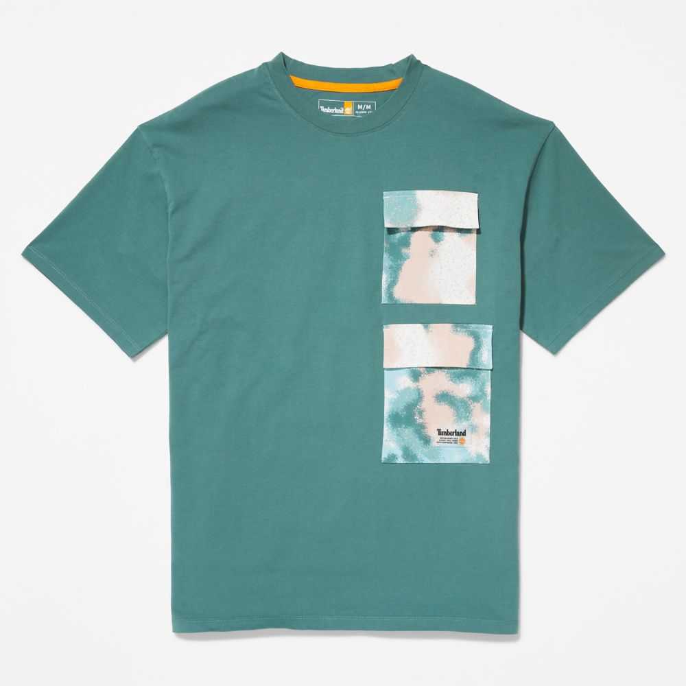 Timberland Printed Pocket Verdi Profondo | SN-TBL46139