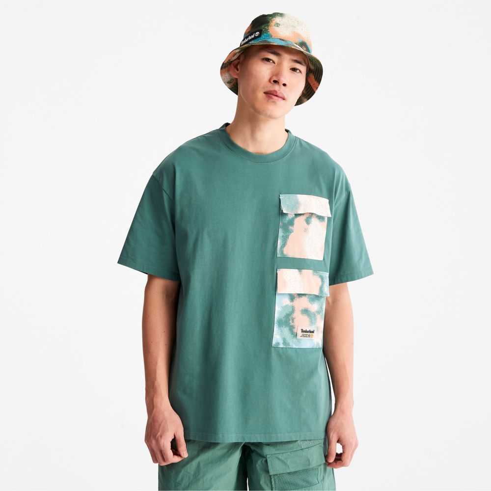 Timberland Printed Pocket Verdi Profondo | SN-TBL46139