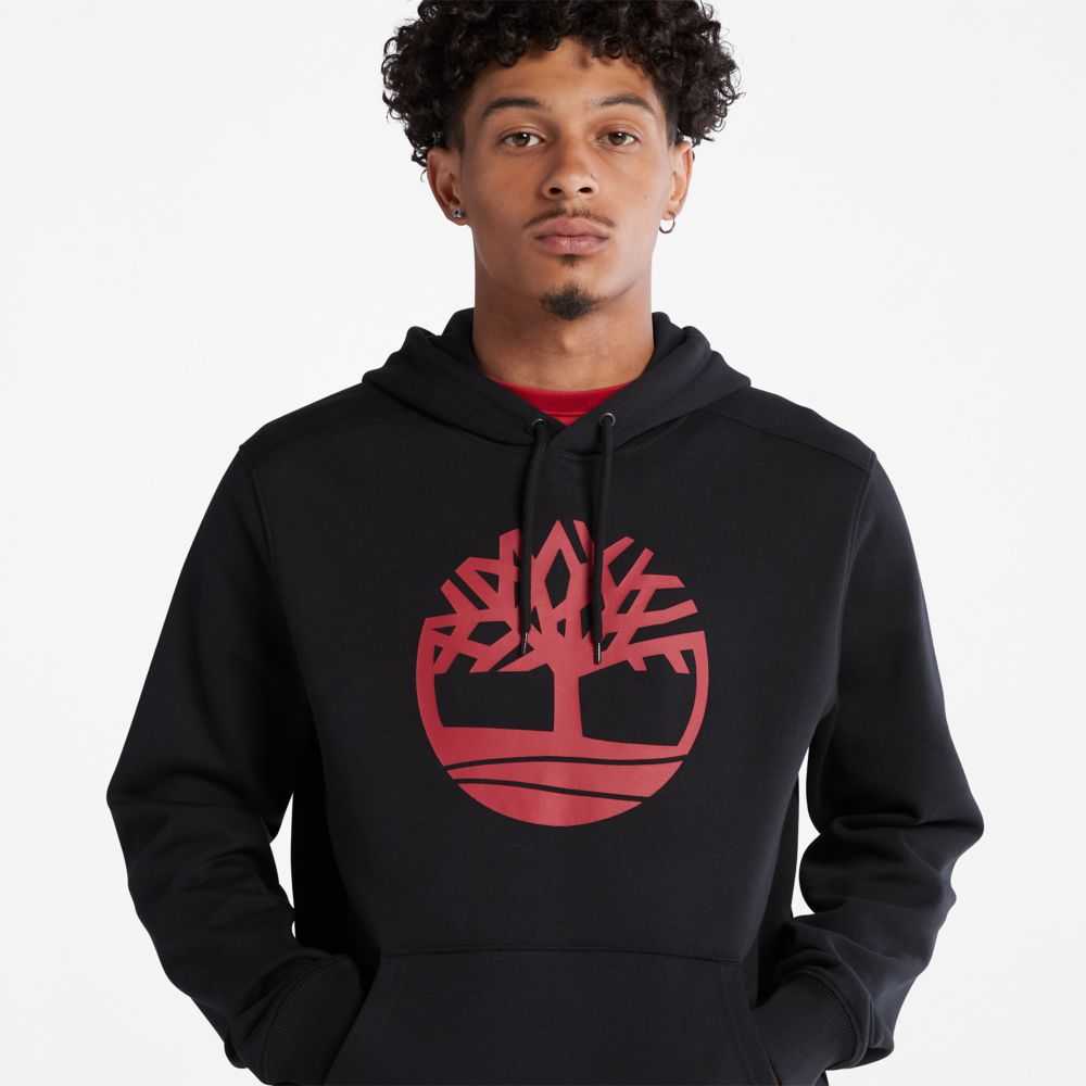 Timberland Tree Logo Nere Rosse Profondo | SN-TBL46528